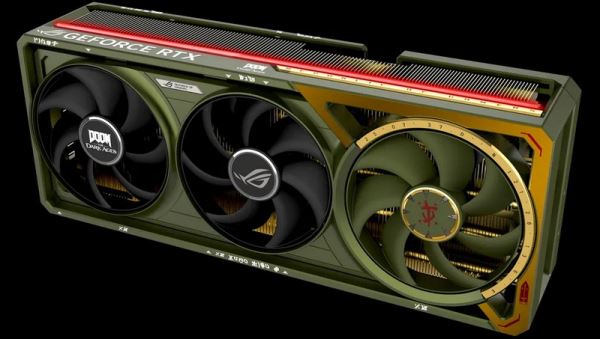 $2000 за видеокарту — и это не RTX 5090: Asus и Bethesda удивили фанатов Doom