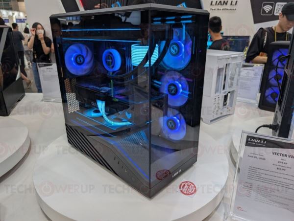 Lian Li представила на Computex 2025 компьютерные корпуса разных форм и размеров