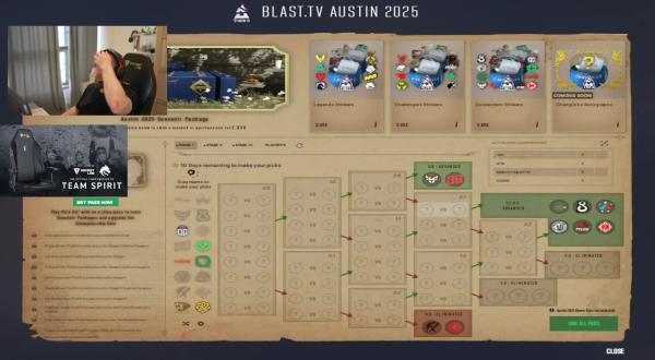 Chopper показал Pick’Em на первый этап BLAST.tv Austin Major 2025