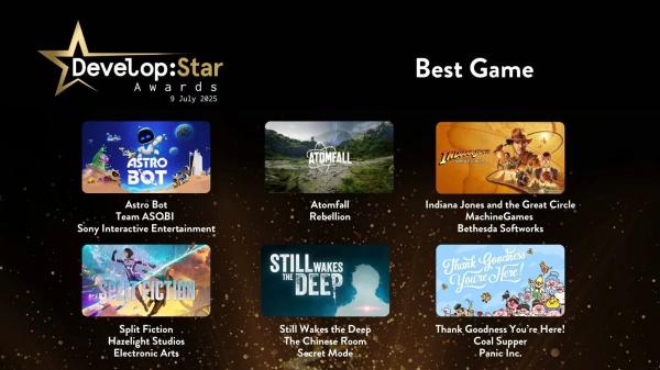 Indiana Jones and the Great Circle претендует на шесть наград на Develop: Star Awards 2025