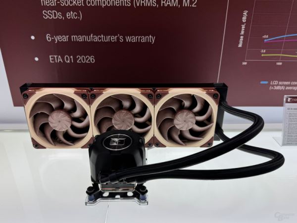 Noctua представила дебютную СЖО и показала в деле жидкостный кулер-термосифон